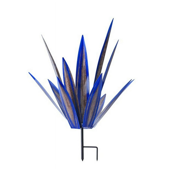 Large Tequila Rustic Sculpture, Metal Agave Plants for Outdoor Patio Yard, Home Decor Hand Painted Agave,B