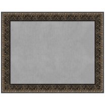 Amanti Art Intaglio Embossed Black Framed Magnetic Board 29 x 23 in.