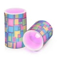 thumbnail image 7 of Yayeee Flameless Candles with Remote Flickering Battery Operated Multi Color Changing, Pink Christmas Splendor, 7 of 7