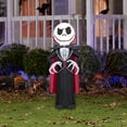 thumbnail image 2 of Airblown Inflatables Yard Inflatable, Airblown Jack Skellington as Vampire Christmas Decoration, 2 of 4