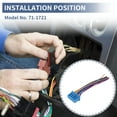 thumbnail image 2 of 71-1721 Juego de arnés de cableado para reproductor de CD de automóvil, adaptador de radio para ACURA CL 1999-2003 1 Pc, 2 of 7