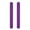 Purple, variant on Kids Slap Bracelets - 2Pcs Solid Color Flexible Self-Rolling Wristwear Creative