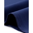 thumbnail image 5 of Agnes Orinda Women's Plus Size Chiffon Dresses Notch V Neck Bell Short Sleeve Pleated Summer Casual Midi Dresses with Pockets 2X Dark Blue, 5 of 5