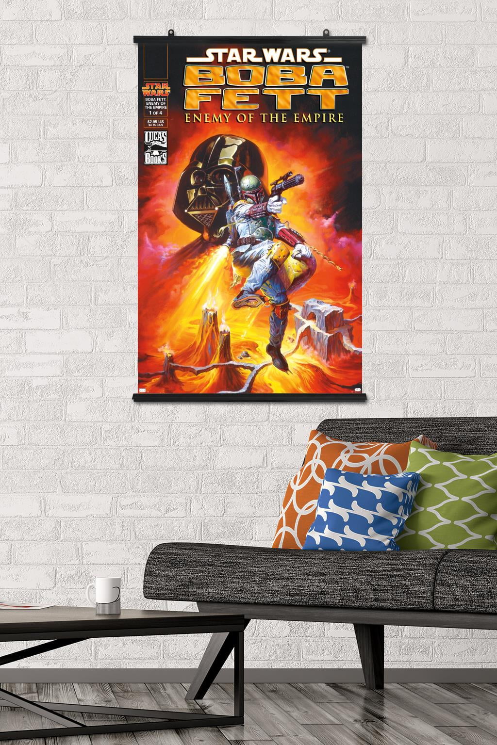 Star Wars: Saga - Boba Fett - Empire Wall Poster, 22.375" x 34"