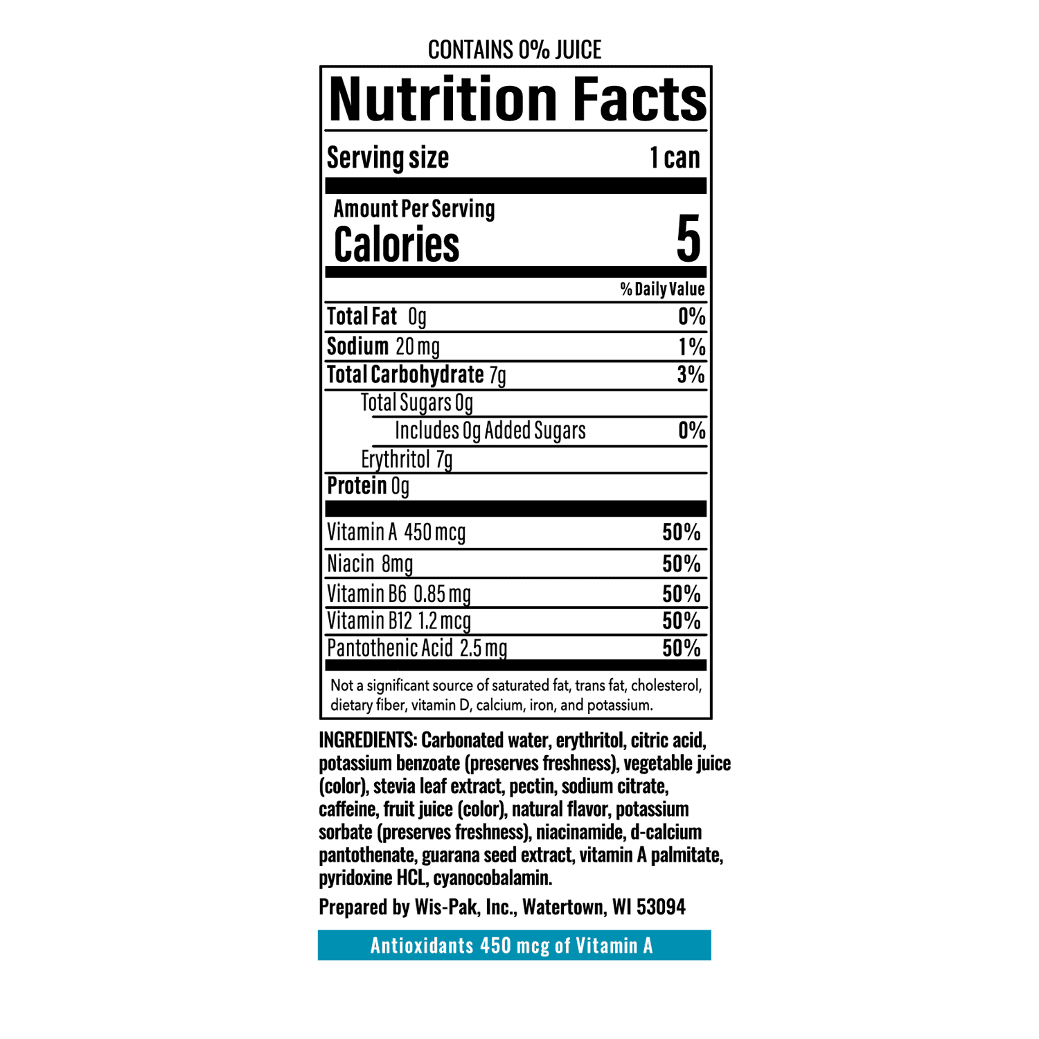 (4 pack) BUBBL'R Antioxidant Sparkling Water, Cranberry Grapefruit Sparkl'r, 12 fl oz, 6 Pack Cans