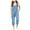1-Blue, variant on Girls Jumpsuits Sleeveless Spaghetti Straps Harem Casual Overalls with 2 Pockets Cute Clothes for Girls 12-13