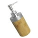 thumbnail image 5 of GOOHOCHY Dispensador de jabón para baño, botella de loción, dispensador de champú, dispensador de loción de bambú, 5 of 7