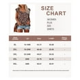 thumbnail image 4 of TIYOMI Plus Size Tops For Women Summer Leopard Ruffle Pullover Flowy Short Sleeve Tunics Animal Crewneck Shirts XL 14W 16W, 4 of 4