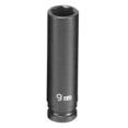 thumbnail image 1 of Grey Pneumatic GRE909MDS Douille à Impact Profond 6 Points, 0.25 Po, 9 mm, 1 of 1