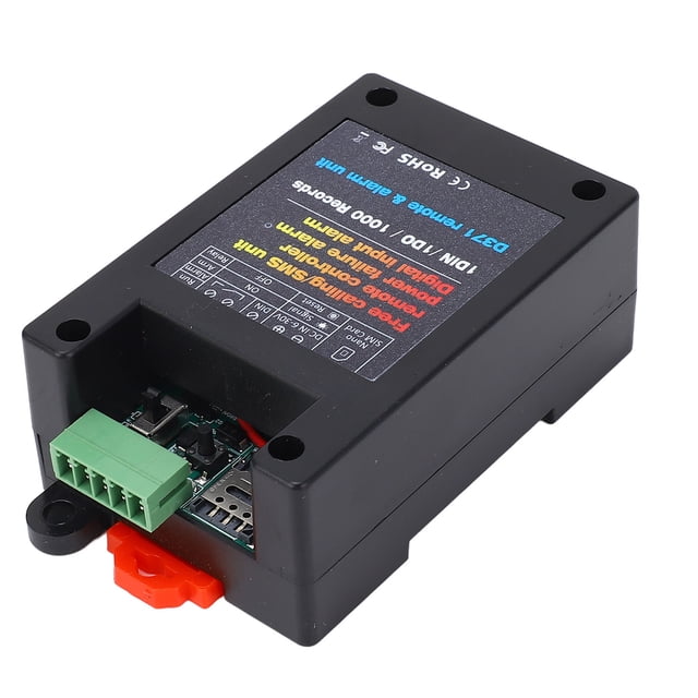 Controlador de Interruptor de Relé 4G GSM Control de alertas de registro para Automatización Del Hogar Material industrial ABS Fácil Control del Teléfono Seguridad Mejorar