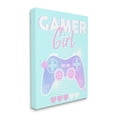 thumbnail image 3 of Gamer Girl Pastel Controller Art for Kids Graphic Art Gallery Wrapped Canvas Print Wall Art, 3 of 7
