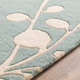 thumbnail image 6 of Surya ATH5158-268 2 ft. 6 in. x 8 ft. Athena Hand Tufted Rug, Mint & Ivory, 6 of 7