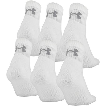 UPC: 0883096797890 | Under Armour 730-U6745P6-170 Training Men s Size 8-12 White Socks (6 Pack)