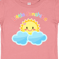thumbnail image 4 of Inktastic Little Sunshine- cute sun rainbow letters Boys or Girls Baby T-Shirt, 4 of 5