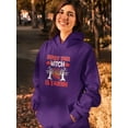thumbnail image 2 of Sorry, This Witch Is Taken Hoodie Women -Image by Shutterstock, Female XX-Large, 2 of 4