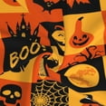 thumbnail image 6 of Bingfone Halloween Banner Symbols Women's Sarong Swimsuit Cover Ups Bathing Suit Coverups Chiffon Beach Wrap Skirts, 6 of 7