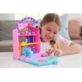 thumbnail image 2 of Set de juego Polly Pocket Pollyville Fresh Market con 2 muñecas, 2 of 6