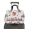 thumbnail image 2 of FORMRS 16" Laptop Bag Carrying Sleeve Case with Handle Travel Shoulder Briefcase, Christmas Penguin, 2 of 8