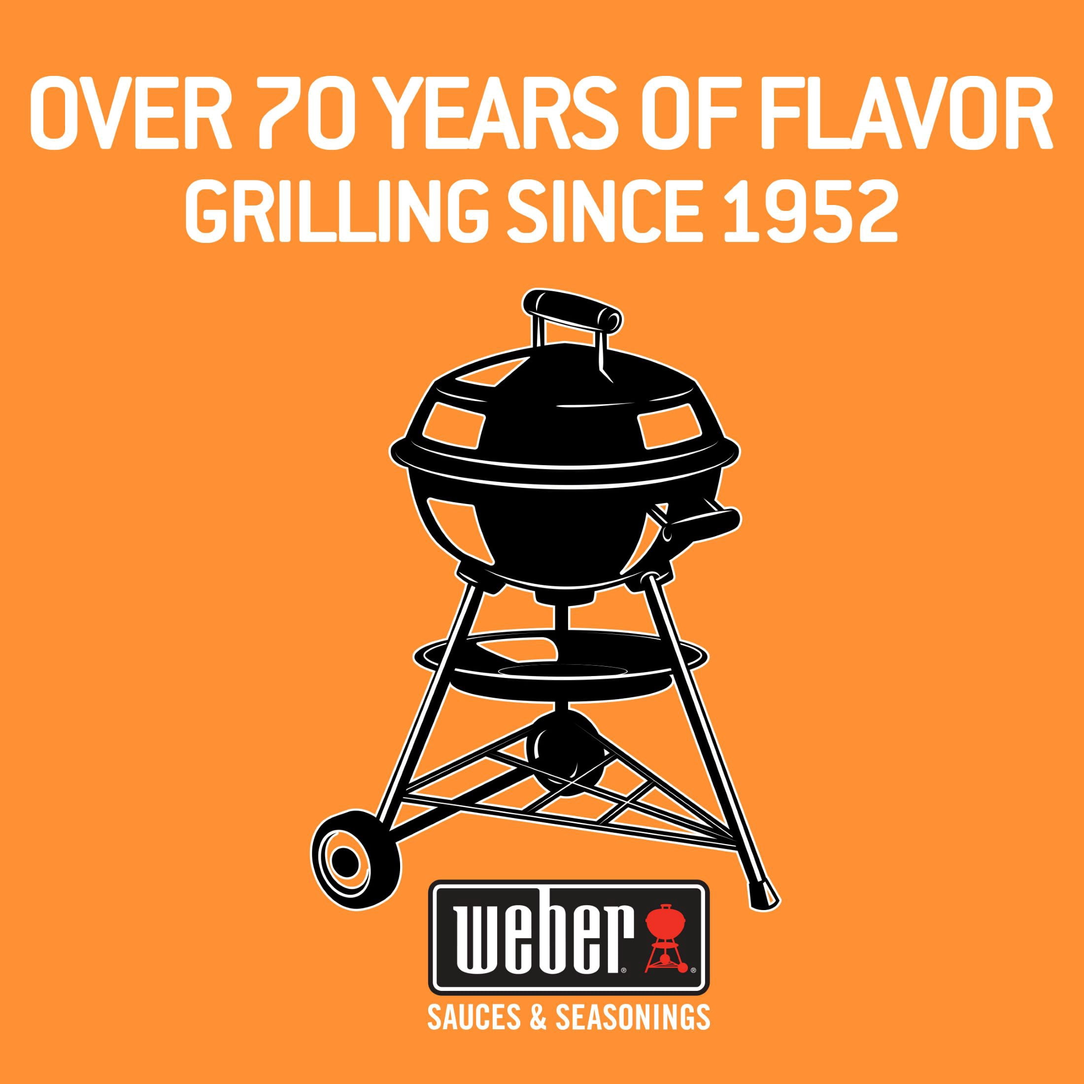 Weber BOLD Hot Honey Habanero Flavored, Chili Pepper and Honey Seasoning Blend, 6 oz Bottle