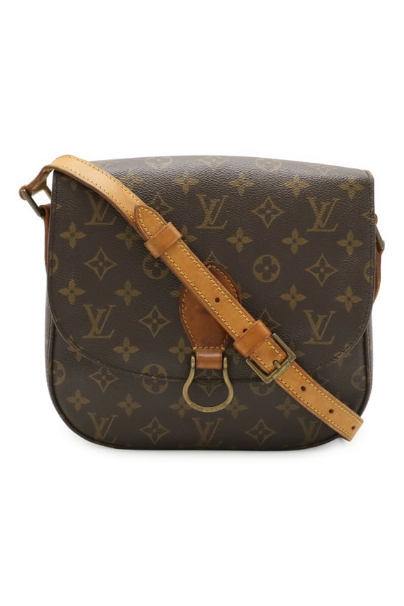 Pre-Owned LOUIS VUITTON Monogram Saint-Cloud 24/Saint-Cloud GM Shoulder Bag M51242 (Fair)