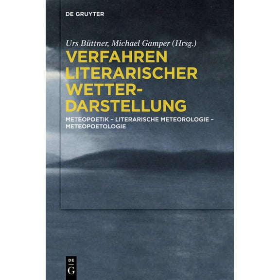 Verfahren literarischer Wetterdarstellung, (Paperback)