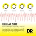 thumbnail image 3 of Cuerdas para bajo DR Strings Nickel Lo-Rider de 5 cuerdas 45-125, 3 of 8