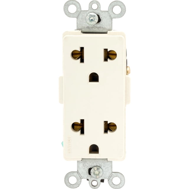 Receptáculo Dúplex Leviton Plástico Blanco