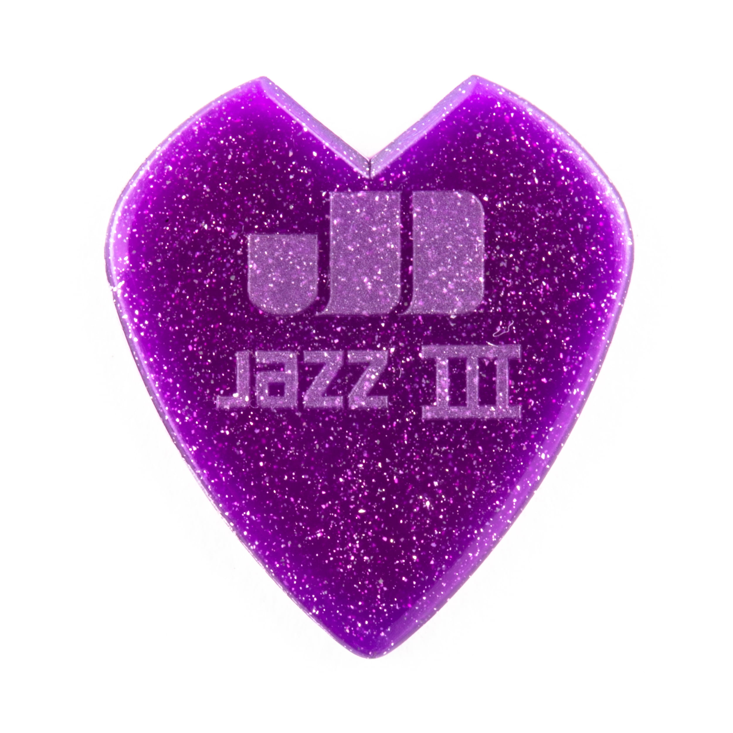 Dunlop Guitar Picks Kirk Hammett Custom Jazz III Purple Sparkle 47PKH3NPS 12 Picks