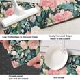 thumbnail image 3 of Pioneer Flower Floral Print Pattern Kitchen Rug Mat,Kitchen Runner Rugs Non Skid Washable,Decorative Kitchen Floor Mats for Kitchen,Sink,Laundry,17"X47", 3 of 5