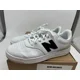 thumbnail image 1 of New Balance BB80 Athletic Sneaker Mens White Navy Leather Lace-Up Low Top - 11, 1 of 6