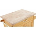 Mainstays Kitchen Island Cart with Drawer, Spice Rack, Towel Bar