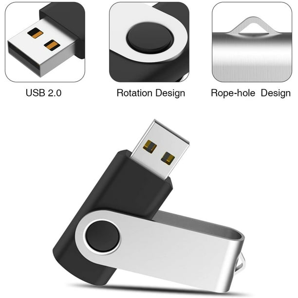 Clé USB RAOYI Lot de 20 Clé USB 1 Go Memory Stick USB 2.0 Flash