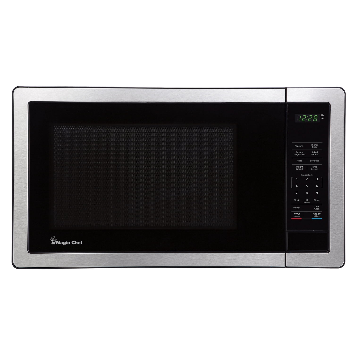 Magic Chef 1.1-Cu. Ft. 1,000-Watt Digital Touch Countertop Microwave (Silver)