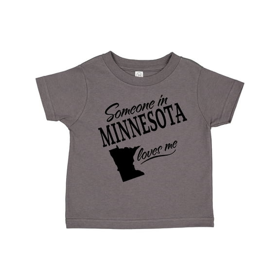 Inktastic Someone in Minnesota Loves Me Boys or Girls Toddler T-Shirt