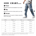 thumbnail image 6 of Mrmall Mens Regular Fit Jeans Straight Leg Casual Mid Rise Cargo Denim Jeans, 6 of 6