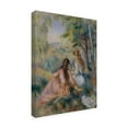 thumbnail image 2 of Trademark Fine Art 'In The Meadow' Canvas Art by Pierre Auguste Renoir, 2 of 2
