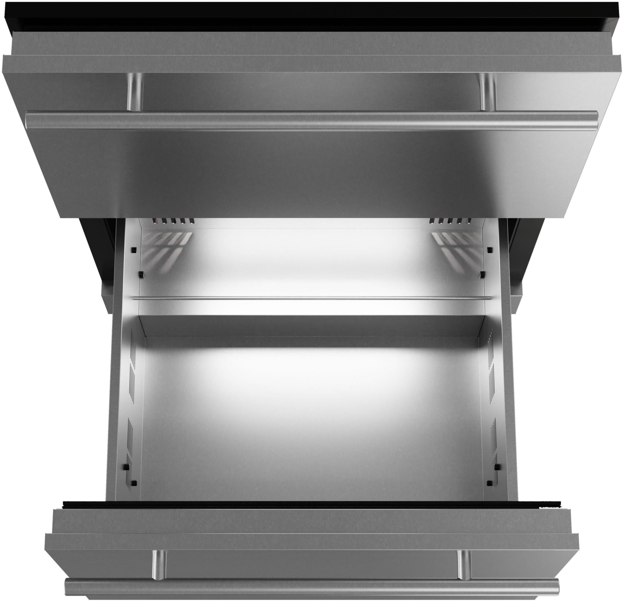 Elica Ebd511 Riserva 24" Wide 4.7 Cu. Ft. Panel Ready Refrigerator Drawer - Stainless