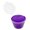 Dark Purple, variant on BallsFHK DIY Colored Slime Scent Relief Stress Relief Children Colored Mud Snowflake Mud Toy Gift