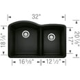 thumbnail image 2 of BLANCO DIAMOND 1.75 Undermount - Biscuit, 2 of 7