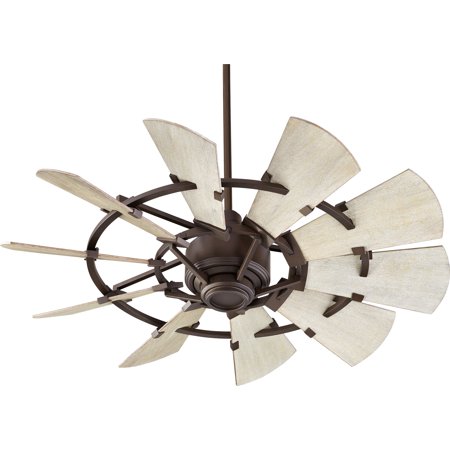 

Quorum International 94410 Windmill 44 10 Blade Indoor Dc Ceiling Fan - Bronze