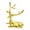 Light Gold, variant on deevoka Animal Statue Cabinet Artwork Centerpiece Decorative Tabletop Deer Sculpture Light Gold