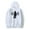 White, variant on Ciara CICI Men/Women Hoodies Sweatshirt Fashion Streetwear Casual
