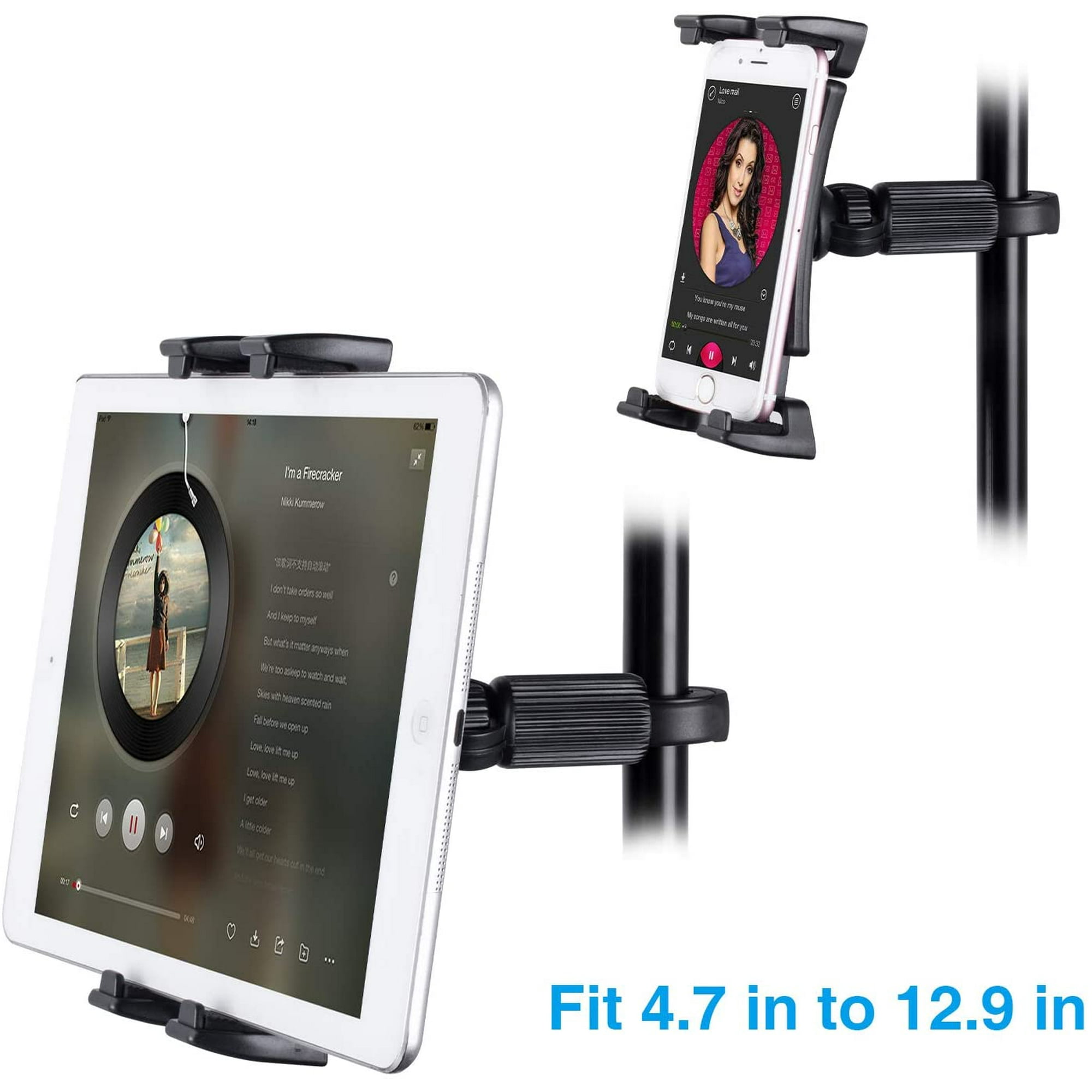Tablet Mounts for Microphone Stands, CPDD Microphone Tablet Holder