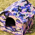 thumbnail image 7 of LAMIRO Insulated Outdoor Cat Shelter for Winter-Waterproof Feral Cat House with Thermal Warmth Weatherproof Stray Pet Shelter with Foldable Design and Easy Clean Interior, 7 of 7
