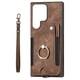 thumbnail image 3 of For Samsung Galaxy S24 Ultra Mobile Phone Case Leather Dark Brown, 3 of 5