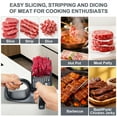 thumbnail image 5 of ONCE FOR ALL Meat Cleaver Slicer Knife Set, 5 of 12