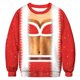 thumbnail image 1 of Sweater Camiseta Para Mujer Impresión Digital 3D Pullover Sudaderas Para Fiesta Navideña Kearding HA046225-02, 1 of 6
