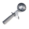 thumbnail image 3 of Cuisinox Ice Cream Scoop, Disher Food Portion Scoop for Serving and Prep, Spring Action Stainless Steel, Blue #16 (2 oz), 3 of 7