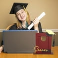 thumbnail image 2 of 2025 Graduation Season Wooden Photo Frame Desktop Ornament Commemorative Keepsake For School Start Academic Celebration, 2 of 7