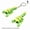 1 SET, variant on 3D Printed Scorpion Keychain Backpack Hanger With Multi-color And Movable Integrated Joint Accessory Notify Customer Service Of Color/product Number; Else, Color Assigned Randomly.